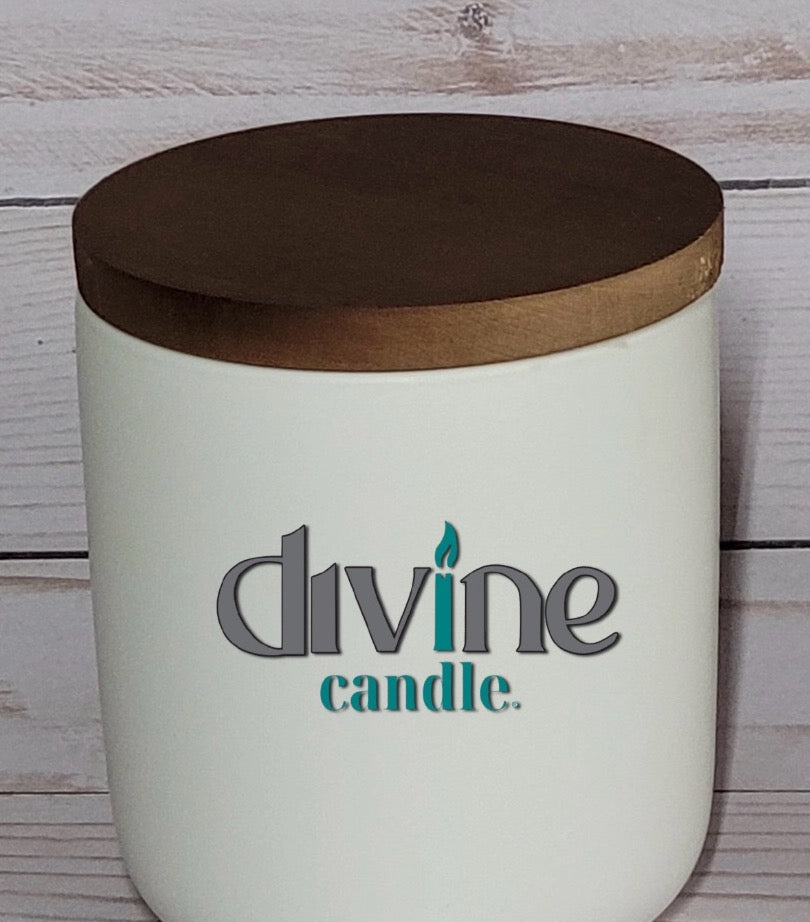 14 Oz White Ceramic Tumbler Soy Wax Candle - 200+ Scents!