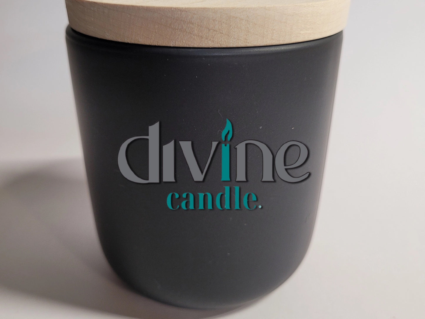 14 Oz Black Ceramic Tumbler Soy Wax Candle - A Thousand Wishes